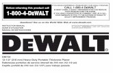 IF YOU SHOULD EXPERIENCE A PROBLEM WITH YOUR D EWALT ...