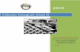 Cálculo Integral : Guía II - IPN