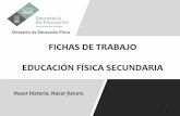 FICHAS DE TRABAJO EDUCACIÓN FÍSICA SECUNDARIA