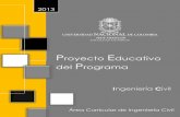 Proyecto Educativo del Programa - Facultad de Minas