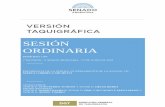 SESIÓN ORDINARIA - senado.gob.ar