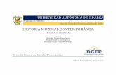 HISTORIA MUNDIAL CONTEMPORÁNEA - UAS