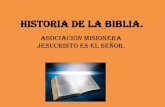 Historia de la Biblia. - Libro Esoterico
