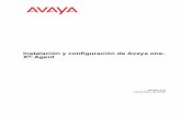 Instalación y configuración de Avaya one-X® Agent