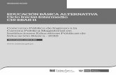 EDUCACIÓN BÁSICA ALTERNATIVA Ciclo Inicial-Intermedio C19 ...