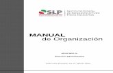 MANUAL de Organización - cegaipslp.org.mx