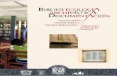 Libro: Bibliotecología, archivística, documentación ...