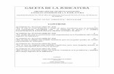 GACETA DE LA JUDICATURA - Rama Judicial