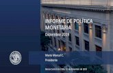 INFORME DE POLÍTICA MONETARIA - Banco Central de Chile