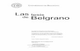 Las tesis de Belgrano - ub.edu.ar