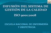 DIFUSIÓN DEL SISTEMA DE GESTIÓN DE LA CALIDAD ISO …