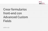 Crear formularios front-end con Advanced Custom Fields