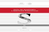 Guía de Auditoría a Servicios Personales