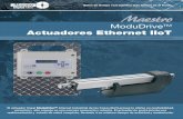 ModuDriveTM Actuadores Ethernet IIoT