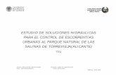 ESTUDIO DE SOLUCIONES HIDRÁULICAS PARA EL CONTROL DE ...