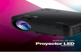 MANUAL DE USO Proyector LED - X-View