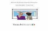 Manual de Usuario Pizarrón Interactivo TEACHBOARD TOUCH 83