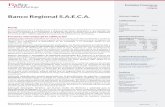 Banco Regional S.A.E.C.A. Informe Integral Calificaciones