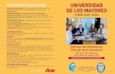 CARACTERÍSTICAS DISTINTIVAS UNIVERSIDAD DE LOS MAYORES