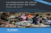 esumen al terremoto de Haití - PAHO/WHO