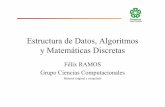 Estructura de Datos, Algoritmos y Matemáticas Discretas