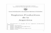 Regiones Productivas de la Argentina - UNLP
