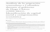Análisis de la migración venezolana a Colombia durante el ...