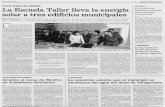 SANTA MARTA DE TORMES LaEscuela Tallerlleva laenergía La ...