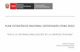 PLAN ESTRATÉGICO NACIONAL EXPORTADOR (PENX 2025)