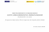 Evaluación EX ante Instrumento Financiero CDTI crecimiento ...