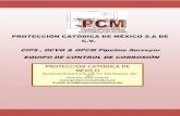 PROTECCIÓN CATÓDICA DE MÉXICO - INICIO