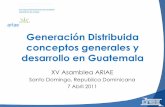 Generación Distribuida conceptos generales y desarrollo en ...
