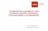 Accidentes non traumáticos como accidentes laborais ...