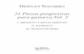 21 Piezas progresivas para guitarra Vol. 2