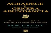 Agradece y genera abundancia (Spanish Edition)