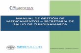 MANUAL DE GESTIÓN DE MEDICAMENTOS SECRETARÍA DE SALUD DE ...