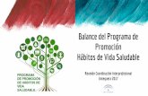 Hábitos de Vida Saludable Promoción - Junta de Andalucía
