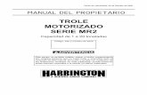 TROLE MOTORIZADO SERIE MR2 - Harrington Hoists