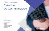 1º Ciclo | Licenciatura Ciências da Comunicação