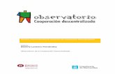 Observatorio de Cooperación Descentralizada