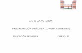 C.P. EL LLANO (GIJÓN) PROGRAMACIÓN DIDÁCTICA (LLINGUA ...