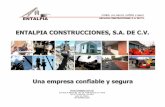 ENTALPIA CONSTRUCCIONES, S.A. DE C.V.