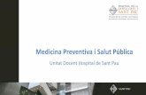 Medicina Preventiva i Salut Pública