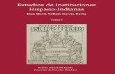 Estudios de Instituciones Hispano-Indianas Tomo I