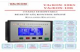 VArKON-18 Reaktif Güç Kontrol Rölesi