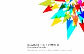 ComputeCanada EasyBuild + Nix + CVMFS