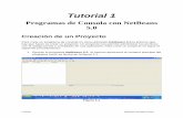 Tutorial 1 - Programas de Consola con NetBeans 5