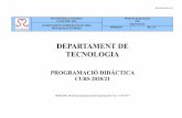 TECNOLOGIA DEPARTAMENT DE