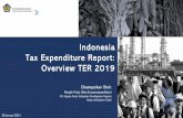 Indonesia Tax Expenditure Report: Overview TER 2019
