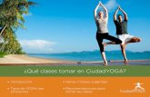 ¿Qué clases tomar en CiudadYOGA? - Clases y Videos de Yoga